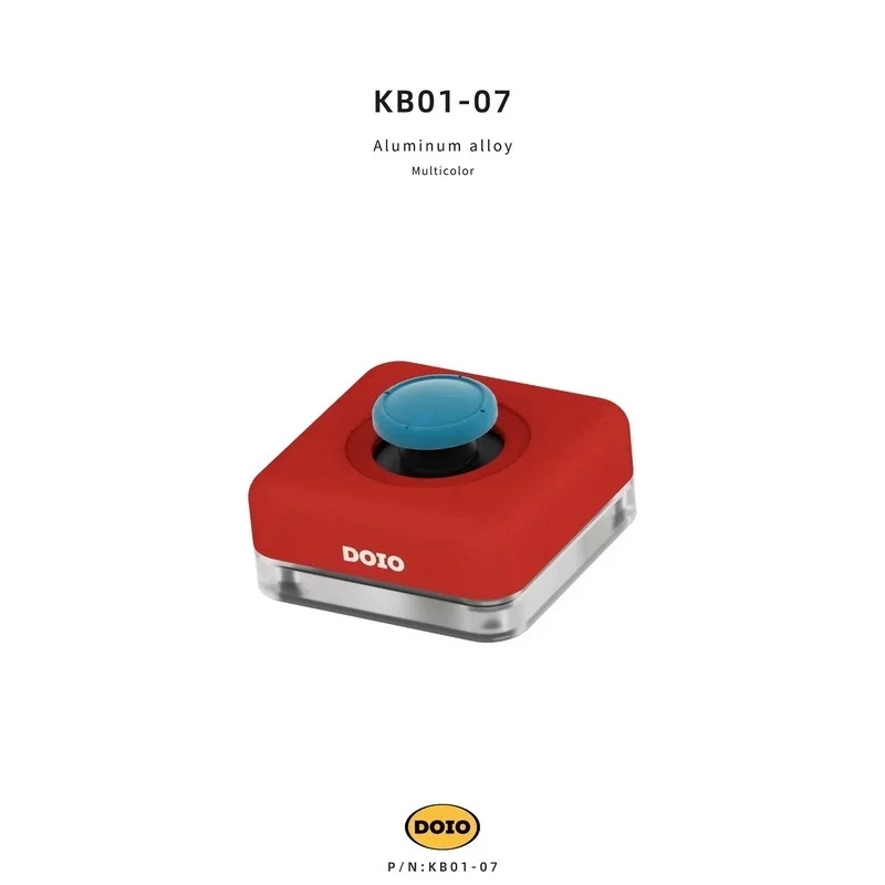 Imagem -05 - Doio Kb0107 Computer Boot Key Liga de Alumínio Multicolor External Desktop Power Switch Periféricos de Computador Desktop pc Acessório