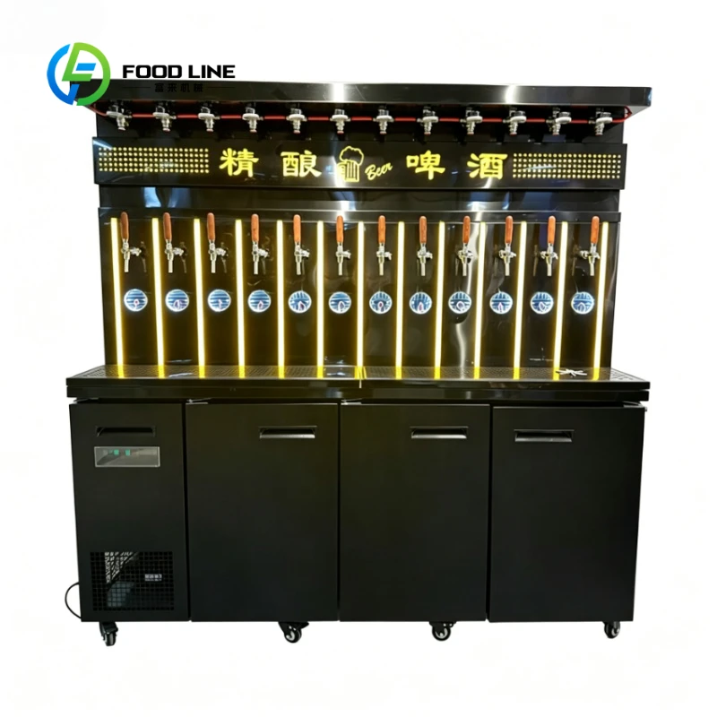 Customized Luxury Multi Tap Constant Temp Draft Beer Machine for KTV Hotel Commercial Craft Unfiltered Beer Machine
