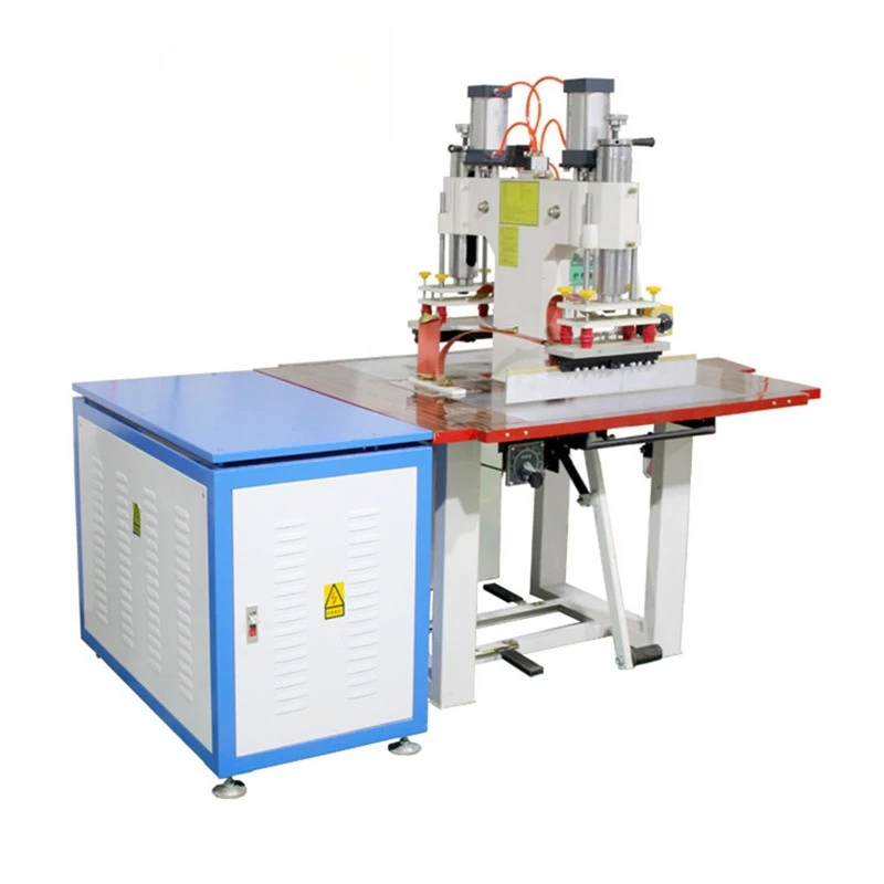 5 kW double station high frequency plastic welding machine, wading pants heat sealing machine c