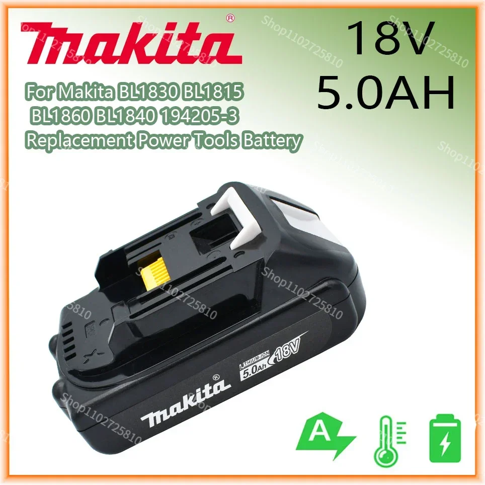 

Перезаряжаемый литий-ионный аккумулятор Makita 18 в 194205 Ач для Makita BL1830 BL1815 BL1860 BL1840-3, Сменный аккумулятор для электроинструментов