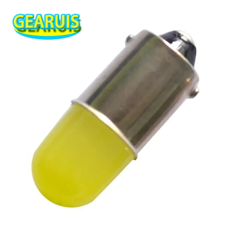 100 قطعة الحرارة دائم T11 363 BA9S COB 30MA الجولة ثلاثية الأبعاد Led T4W 1 SMD سيارة LED أضواء لمبة تصفيف السيارة إسفين الجانب ضوء المصباح الكهربي 12 فولت #2