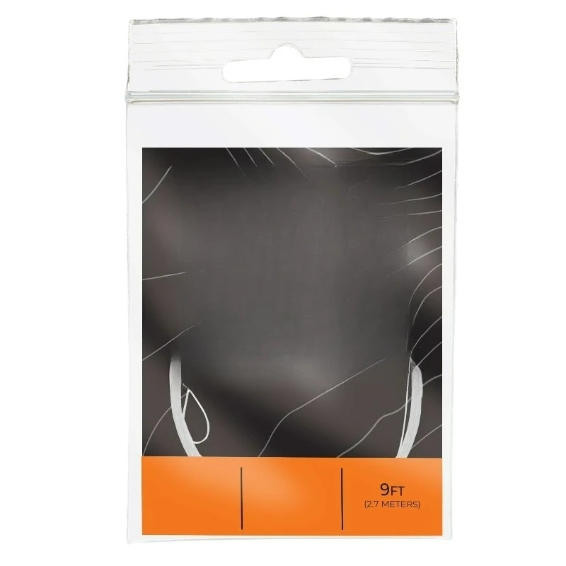 9' Looped Nylon Monofilament Tapered Fly-Fishing Leader, 2X, 9lb Test