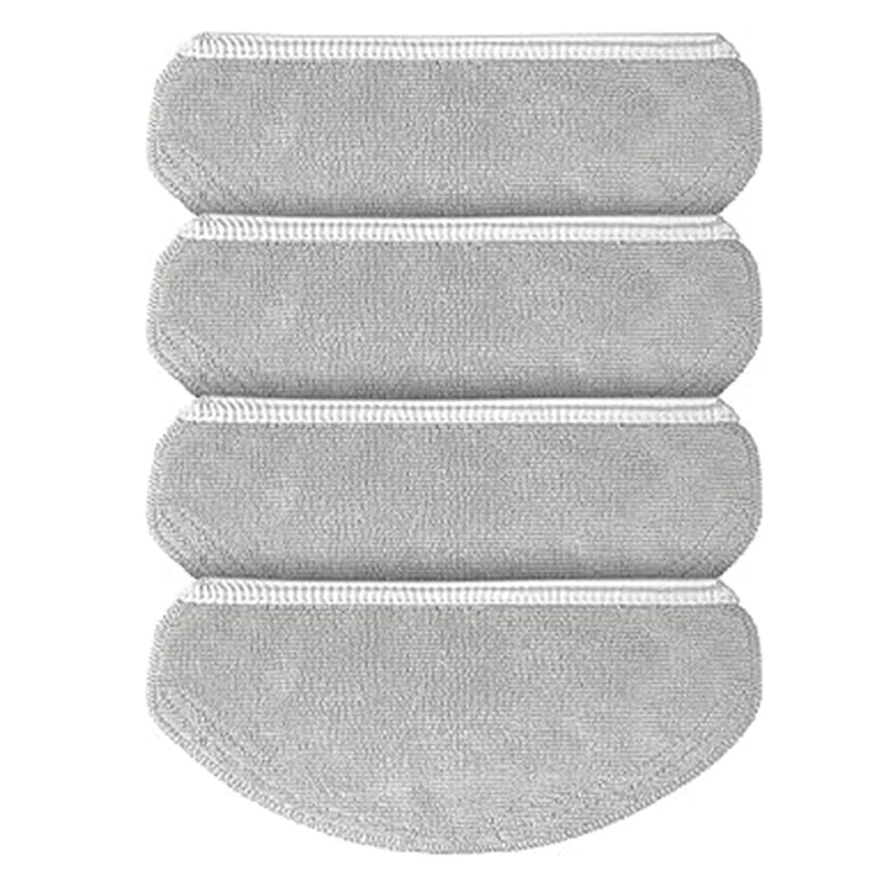 

4 Pack Replacement Mop Pads for Arnagar S9 S10 Self-Emptying Robot Vacuum