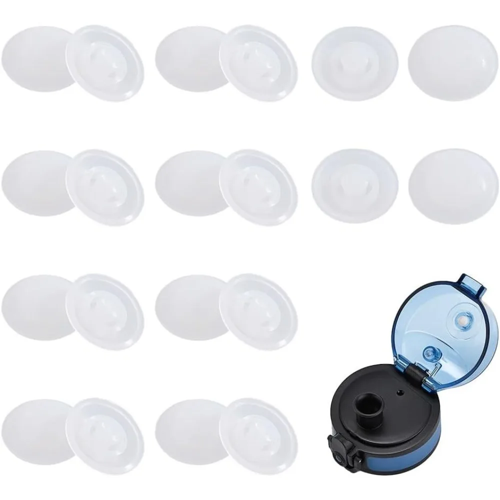 20Pcs Water Cup Leak Stopper 1inch Diameter Water Bottle Stopper Water Bottle Lid Plug for Pot Belly Cup knot: 8mm