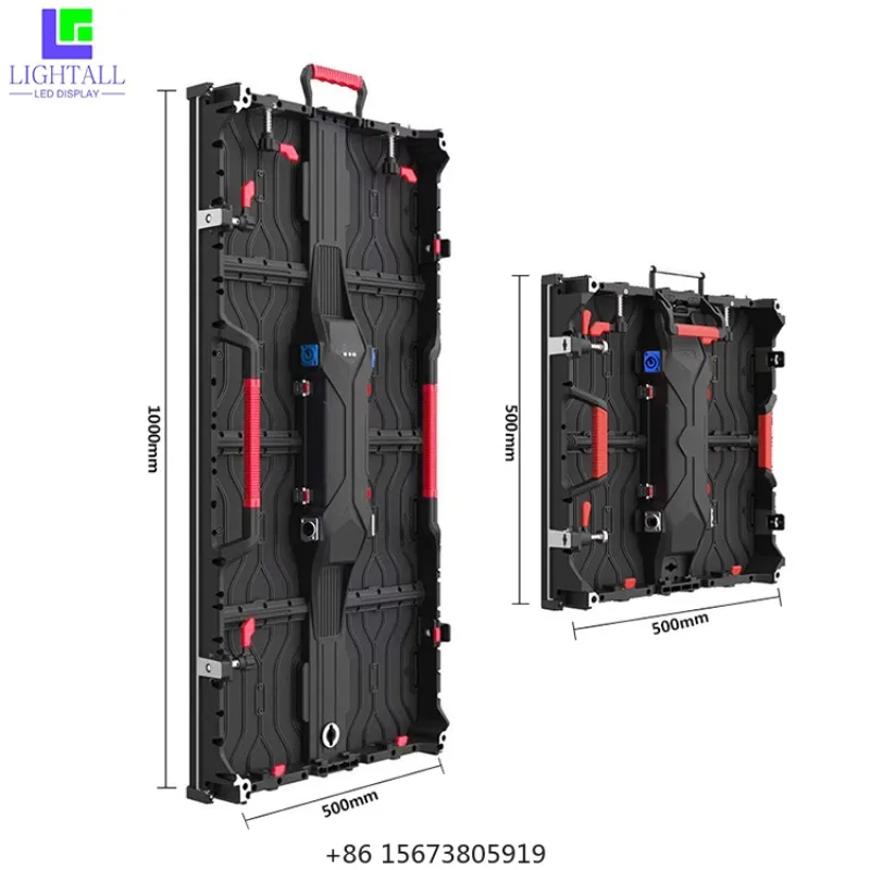 

Светодиодный экран серии C P3.9 для сцены, 500*1000 мм, уличная емкостная LED-панель для концертов