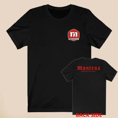 Montesa Motorcycles Men's Black T-Shirt Size S-3XL