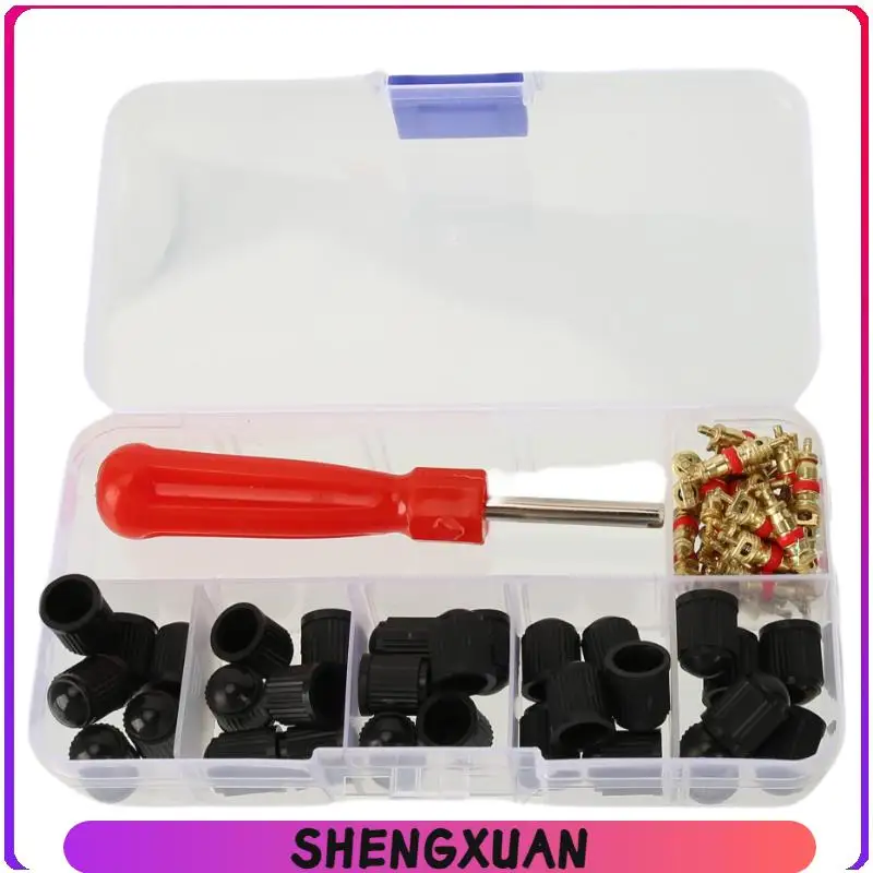Copper Alloy Tire Valve Core Remover Tool for Car Motorcycle Bike Bicycle Tyre Valve Stems Replacement Auto Repair Accessories
