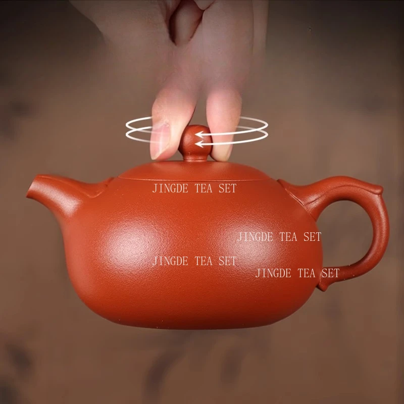 

Аутентичный Исин Исинский фиолетовый глиняный горшок ручной работы с апельсиновой кожурой, необработанный минеральный грязевой горшок Чжу, высококачественный горшок для похудения