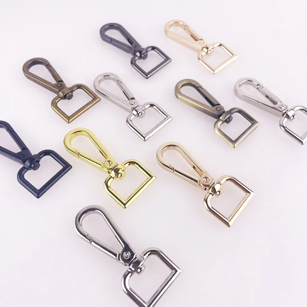 20Pcs 20mm 3/4inch Belt Connector Buckle For Bag Strap Hanger Luggage Dog Collar Swivel Clasps Trigger Clips Snap Hook DIY Craft