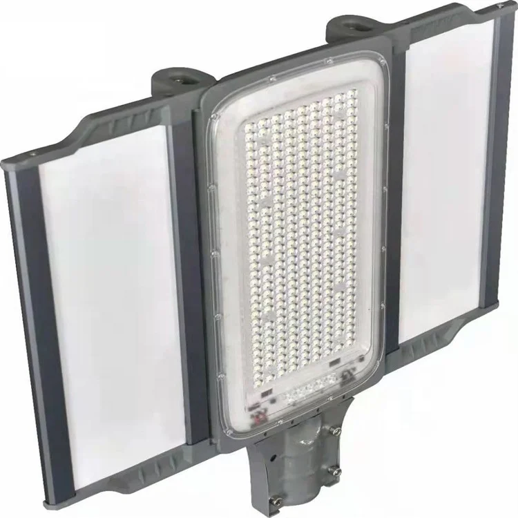 الملونة RGB اللون تغيير Led الشمسية للطي ضوء الشارع مع جهاز التحكم عن بعد RGB 600 واط الإعلان في الهواء الطلق وقوف السيارات الإضاءة