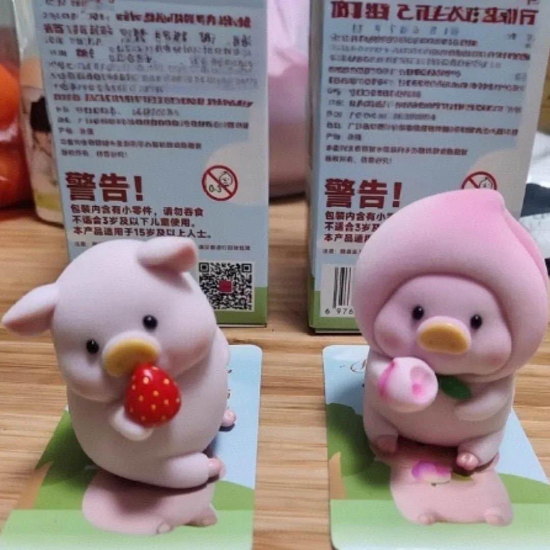 

Серия Piggy Fruit, слепая коробка, модная игровая кукла, украшение автомобиля, милая игрушка, подарок на день рождения, креативные мультяшные игрушки-копилки