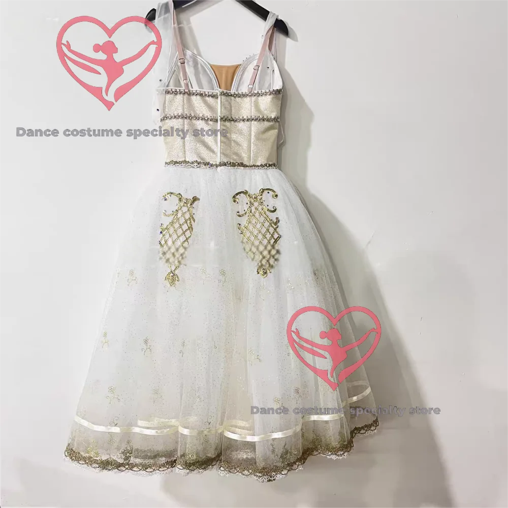 High-end couture Sleeping Beauty Dawn Princess Ballet Dress, Professional Puffy Tulle Dress, Competition GDC, Custom Made