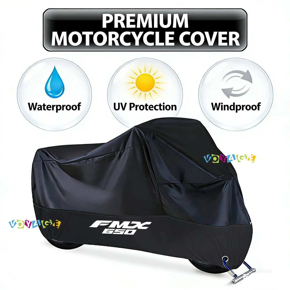 

Новый чехол для мотоцикла Honda FMX650 FMX 650, водонепроницаемый, пылезащитный, для использования на улице, из износостойкой ткани, аксессуары