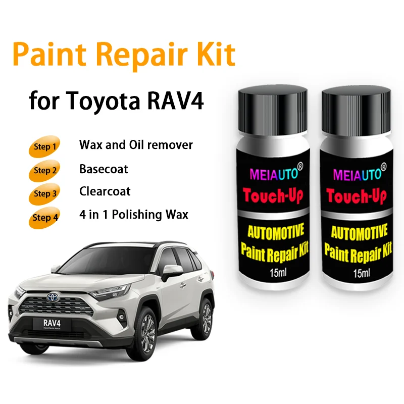 Autolack-Reparaturset für Toyota RAV4 2024 2023 2022, Ausbesserungslack, Kratzerentferner, Zubehör für die Pflege von Autolack