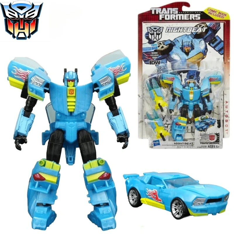 

In StockTransformers G Series 30th Anniversary D Class Night Patrol Robot Anime Action Model Toys Gift