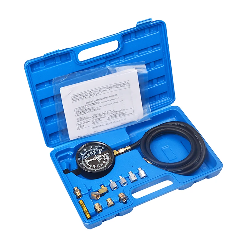 AS1030 Engine Oil Pressure Tester Test Gauge Diagnostic Test Tool Set Kit Automobile hydraulic oil pressure gauge