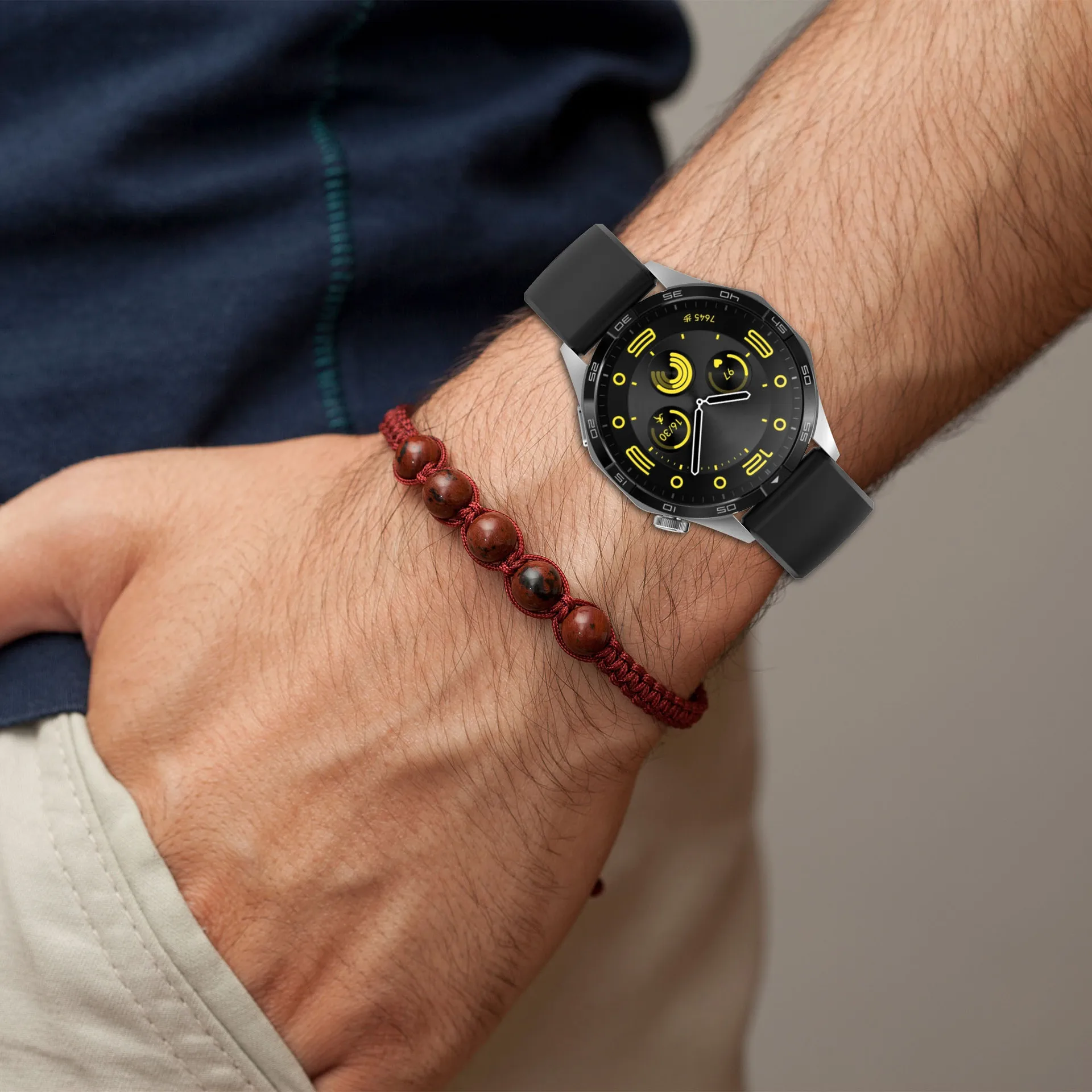 18 مللي متر 20 مللي متر 22 مللي متر أشرطة ساعة اليد ل Garmin Venu 3/3s/2/2s سيليكون الساعات حزام ل Garmin Vivoactive 3/4/4s/Foreunner 245 الفرقة