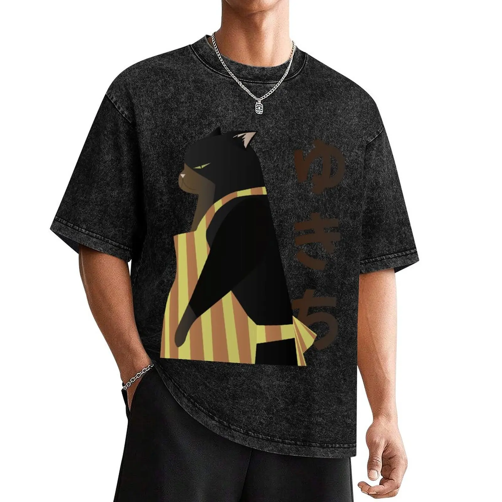 

Big cat Yukichi T-Shirt Louboutins anime figures mens clothing