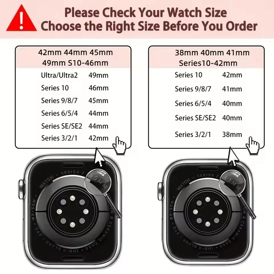 Straps for Apple Watch Band 44mm 40mm 45mm 49mm 41mm 42mm 38mm 46mm ocean bracelet correa iWatch series 7 6 3 se 8 Ultra 2 9 10