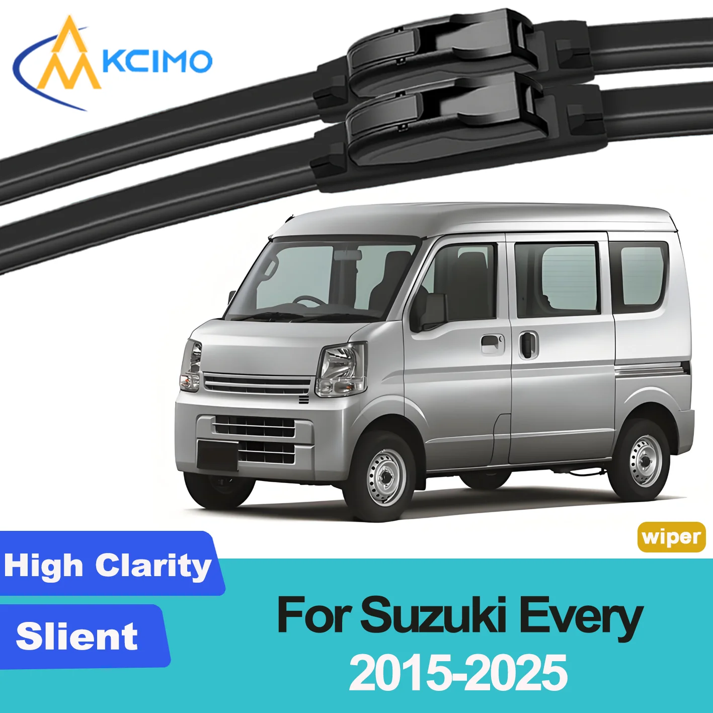 

2PCS New Wiper Blades for Suzuki Every DA17V/DA17W 2015-2025 Mazda Scrum Mitsubishi Minicab Mitsubishi Town Box Nissan NV100