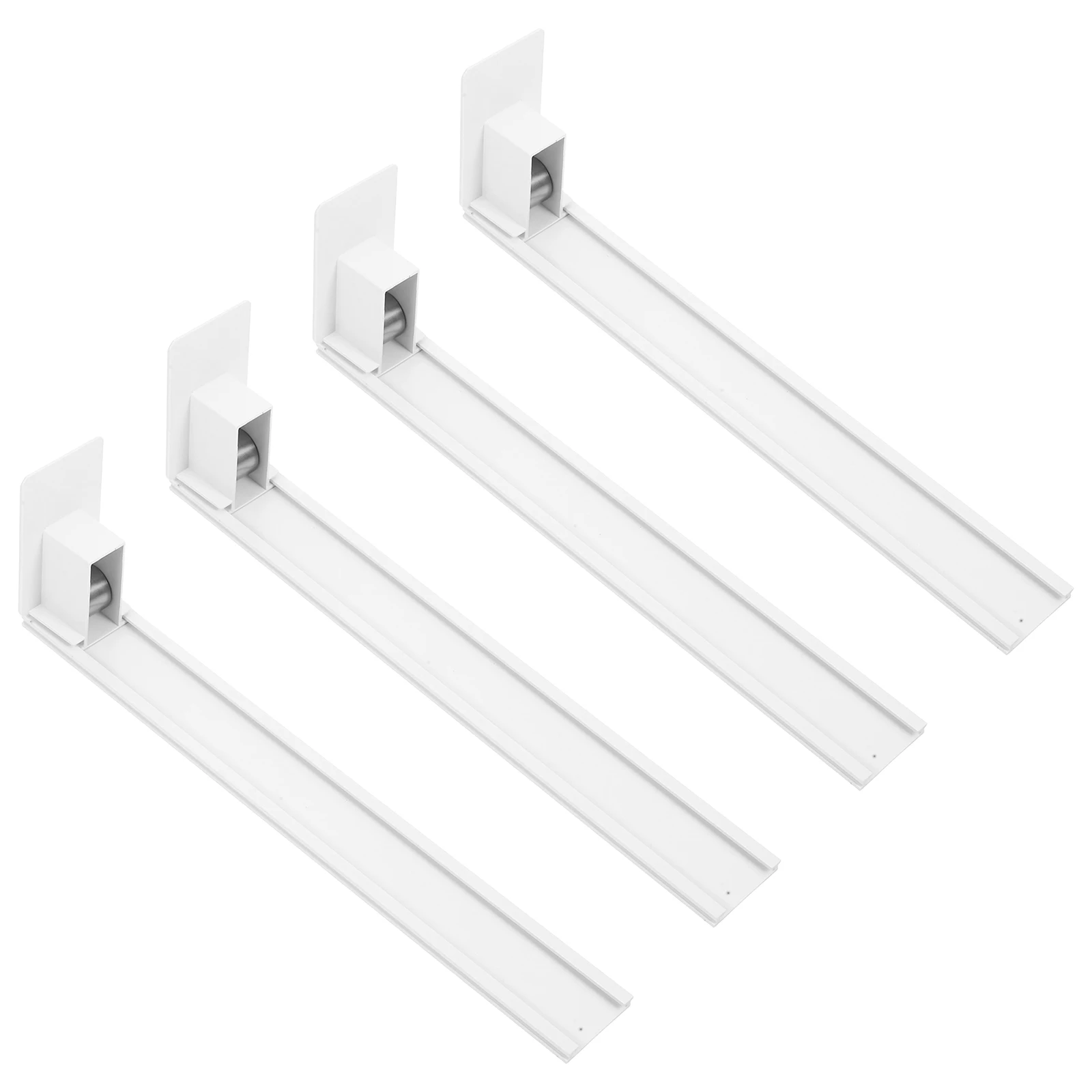 

4 Pcs Shelf Pusher Drink Dispenser Spring Loaded Beverage Organizer Soda Can Fridge Plastic Vending Machine Tool