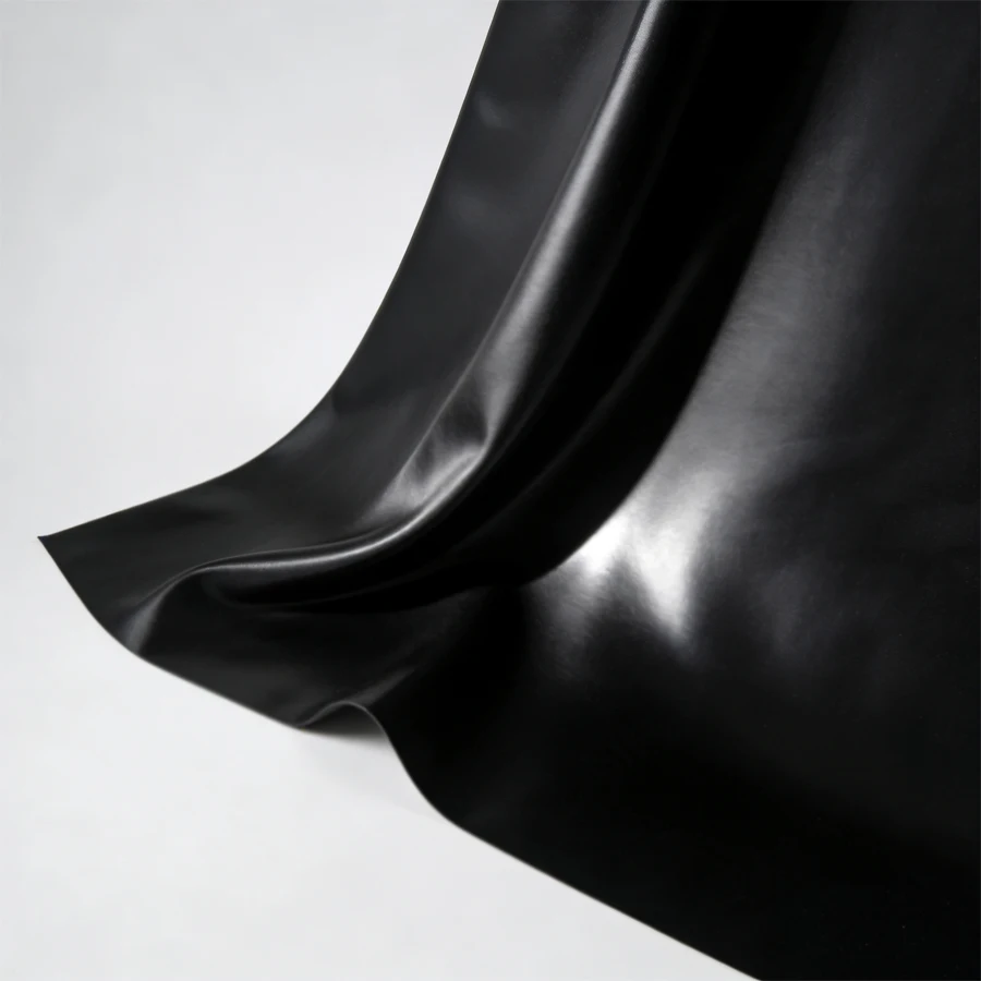 Pure Black PVC Waterproof Garden Chair Cover Rainproof Dustproof and Wear-resistant Outdoor Seat Protector view 4