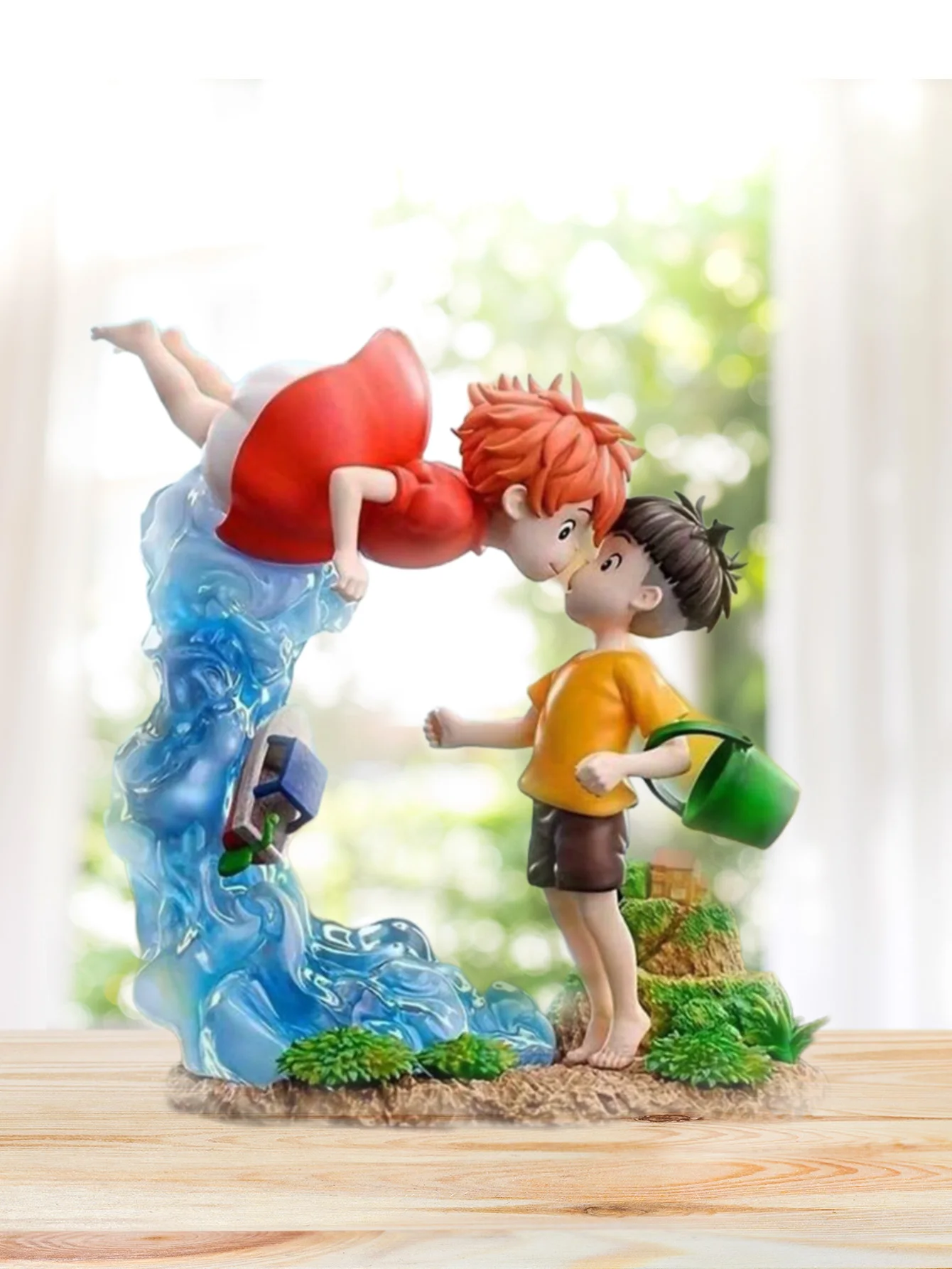 

1pc Goldfish Princess Collection Doll - PVC Anime Ornament Handmade Character Toy, Suitable for Home and Car Decoration, Perfect