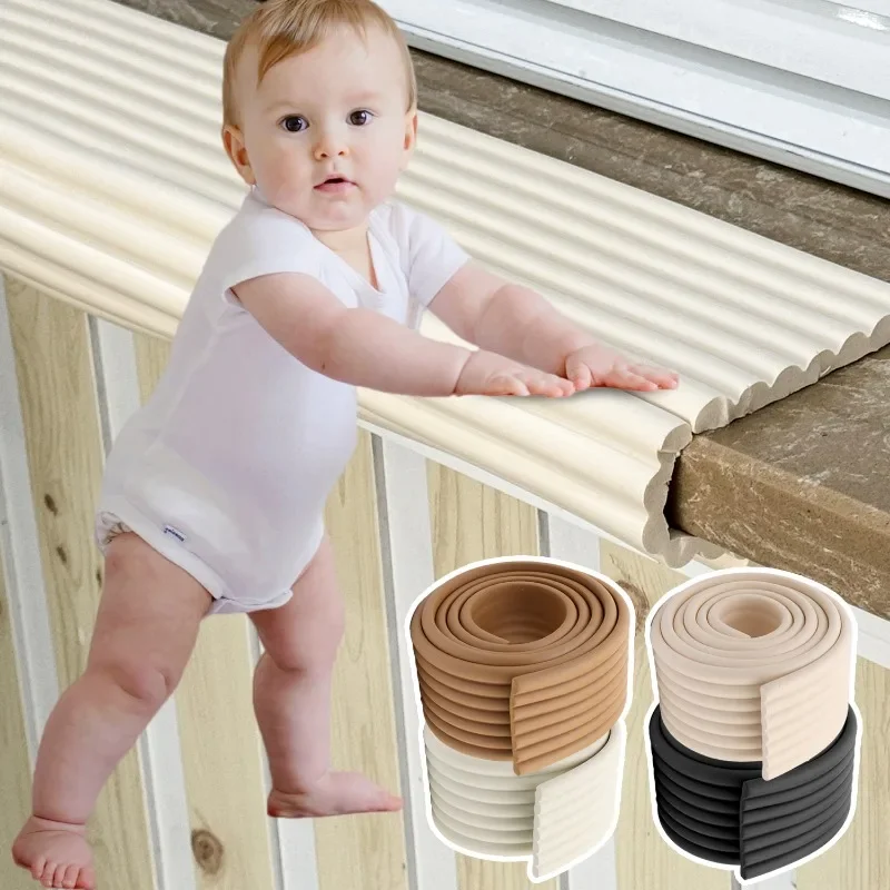 6/2M Baby Safety Protection Strip Table Corner Collision Defence Strip Chair Edge Guard Tape Furniture Safety Foam Protection