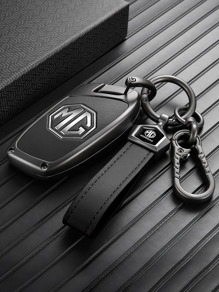 Schlüsselhülle mit umfassendem Schutz, stoßfest, für MG ZS, MG HS, MG 4, MG 5, MG 3, MG ES5, hochwertige Zinklegierung, robust und langlebig, Autozubehör. – Detail 4