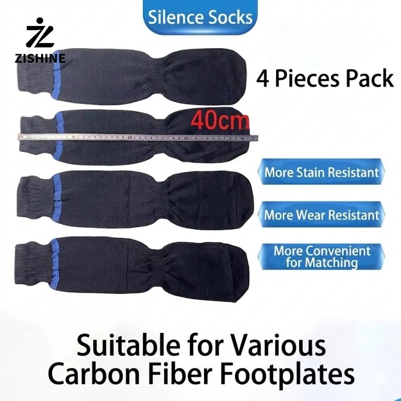 

Protective Silence Socks for Prosthetic Carbon Fiber Foot 4Pcs/Pack Durable Footplate Covers Wear-Resistant Limb Accessories
