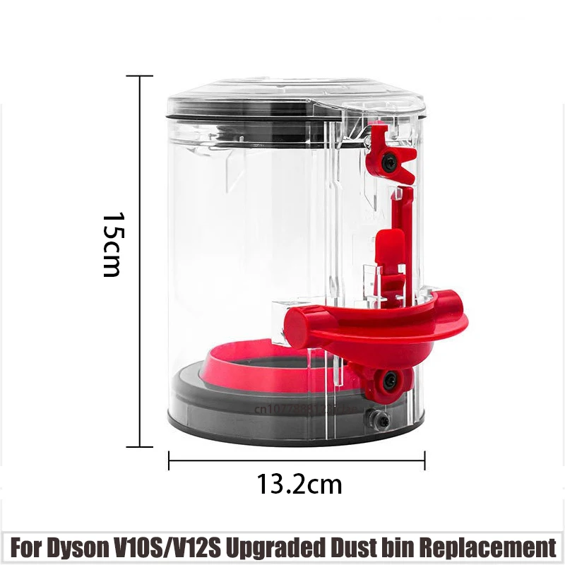 For Dyson V10 SV12 Vacuum Cleaner Upgraded Dust bin Replacement Small and Large Canister For Vacuum Cleaner of Different regions