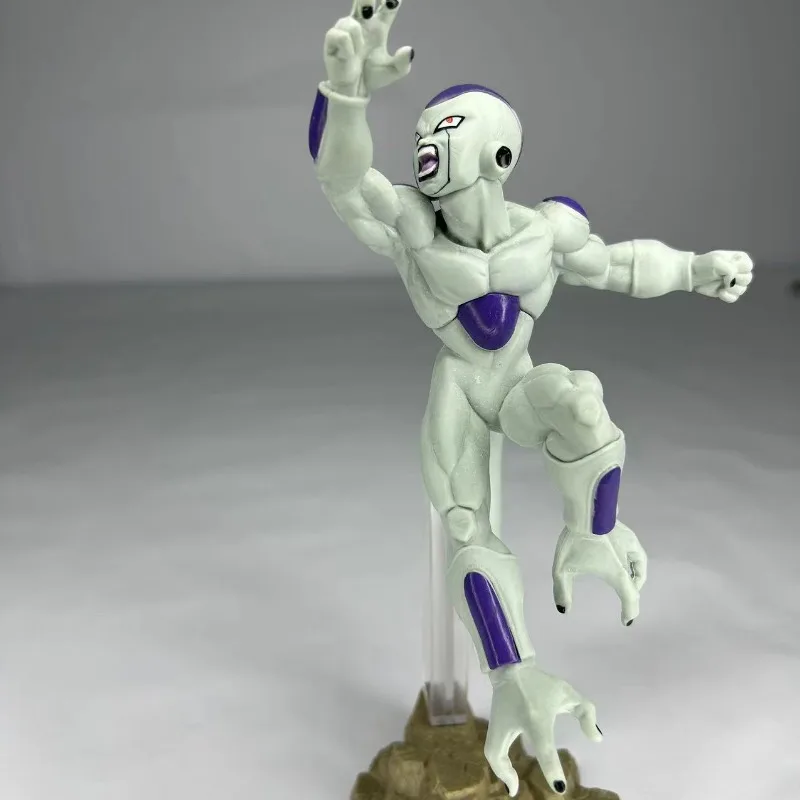 Nieuwe 22Cm Dragon Ball Gk Animatie Witte Frieza Theatrale Versie Scène Ornament Model Figuur