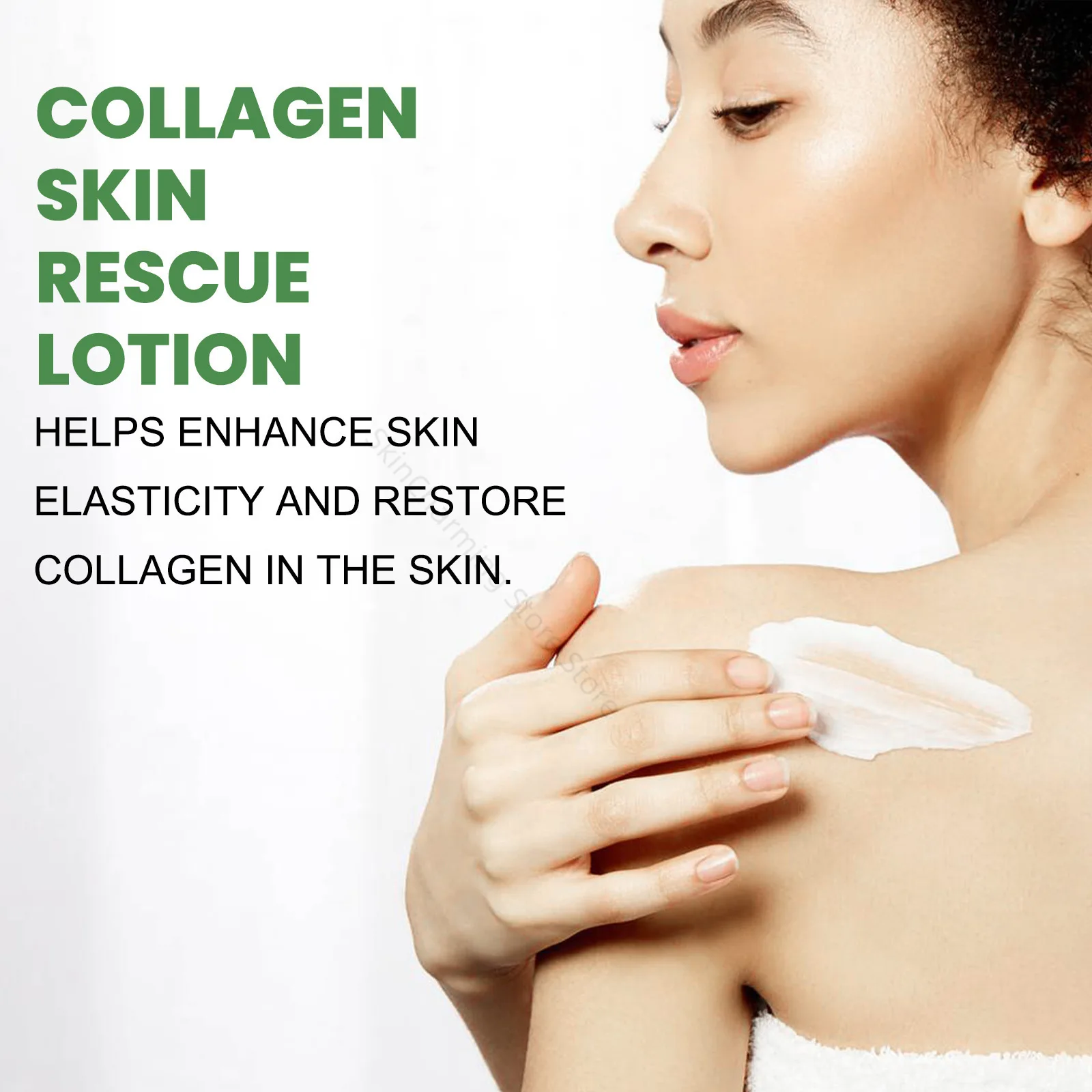 Tightening collagen body cream for skin hydration, deep moisturizing, firming, whitening, and softening