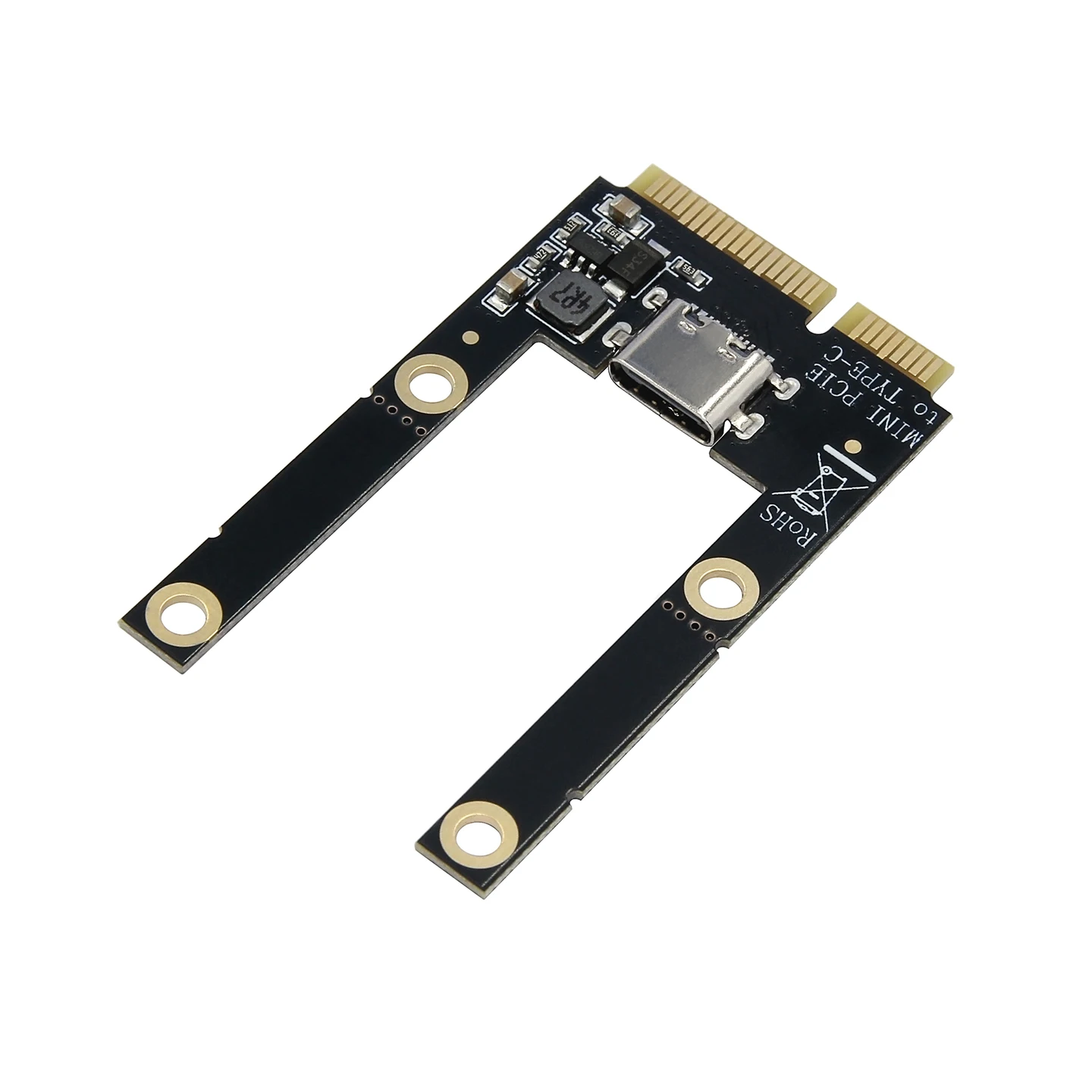 بطاقة محول PCI صغيرة إلى TF Type-C بسرعة 480 ميجابت في الثانية، قارئ بطاقات فردي WiFi إلى TF، مناسب لآلات الألعاب الصناعية