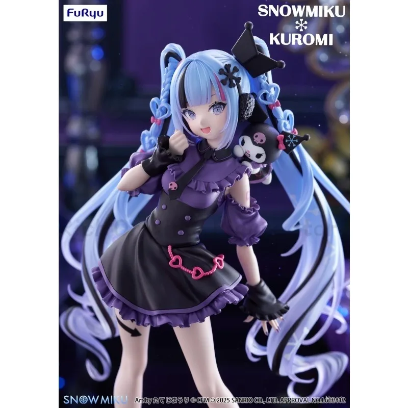 In Stock Original FuRyu Trio-Try-iT Snow Miku X Kuromi Hatsune