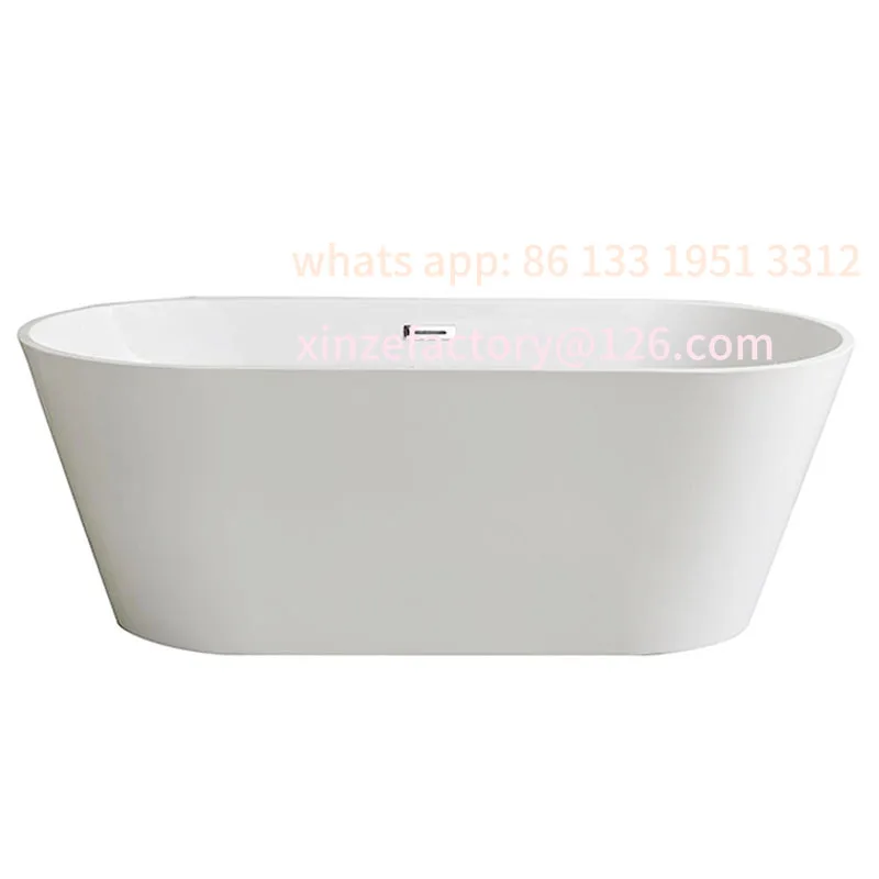 

Acrylic bathtub household small household independent adult seamless all-in-one leisure homestay hotel