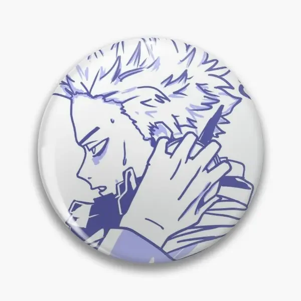 Hitoshi Shinso My Hero Academia Star Crossed Aizawa And Soft Button Pin Customizable Brooch Creative Funny Hat Cute Clothes