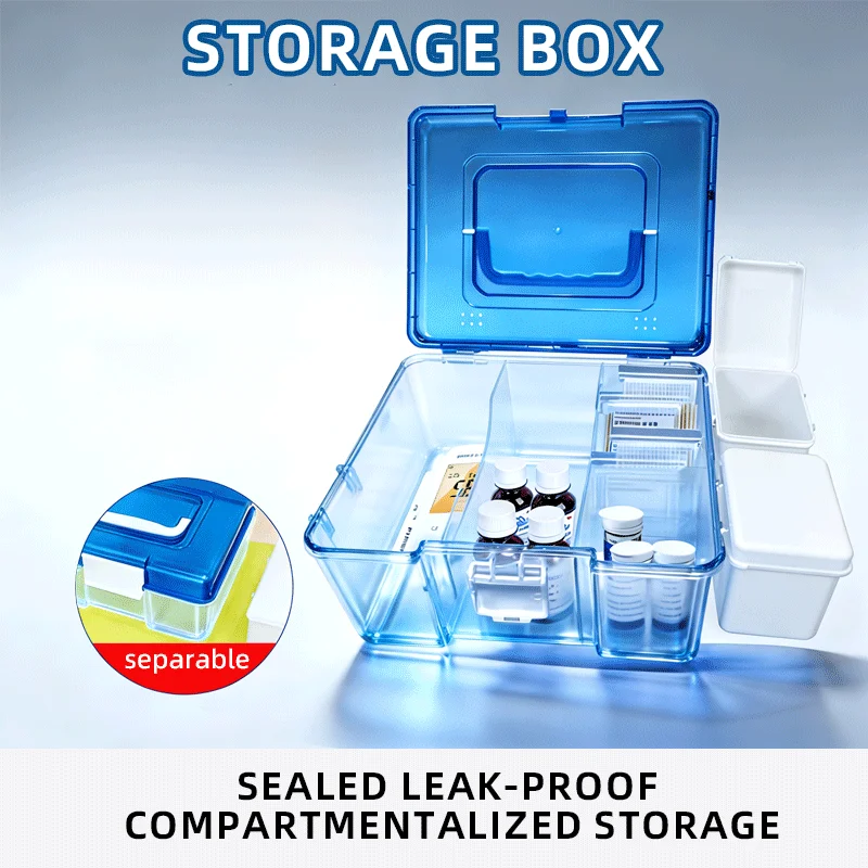 

Коробка для хранения глюкометра, пластиковый контейнер для хранения, коробка для сортировки товаров, медицинский набор, портативная аптечка для домашнего использования.