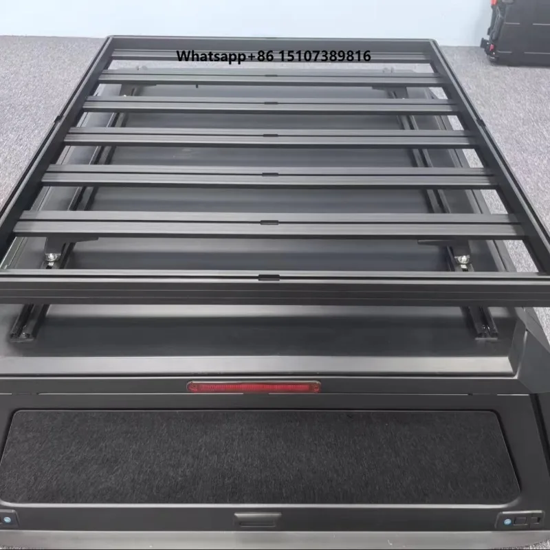 Aluminum Car Roof Rack Platform for Pickup Truck Canopy  4x4 Offroad Quick Installation