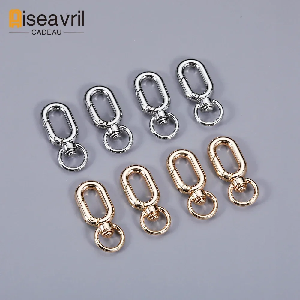 5/10pcs 39mm Metal Lobster Clasp Swivel Snap Hooks Dog Buckle for Bag Hardware Parts Accessories Keyring Buckles Wholesale