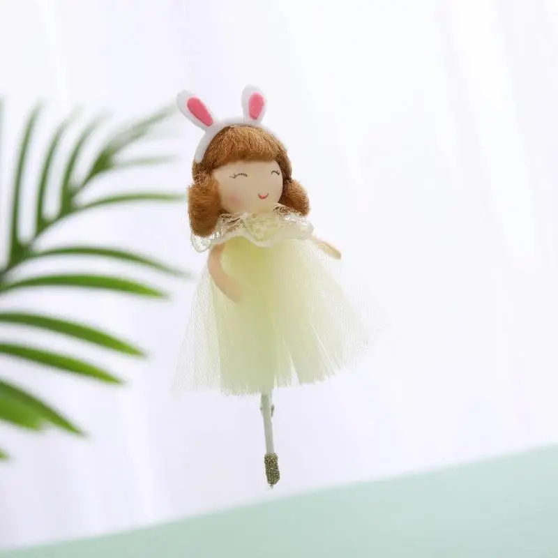 X37B Trang trí trang trí Easters Cô gái mặt dây chuyền cho kỳ nghỉ và tổ chức tiệc tùng