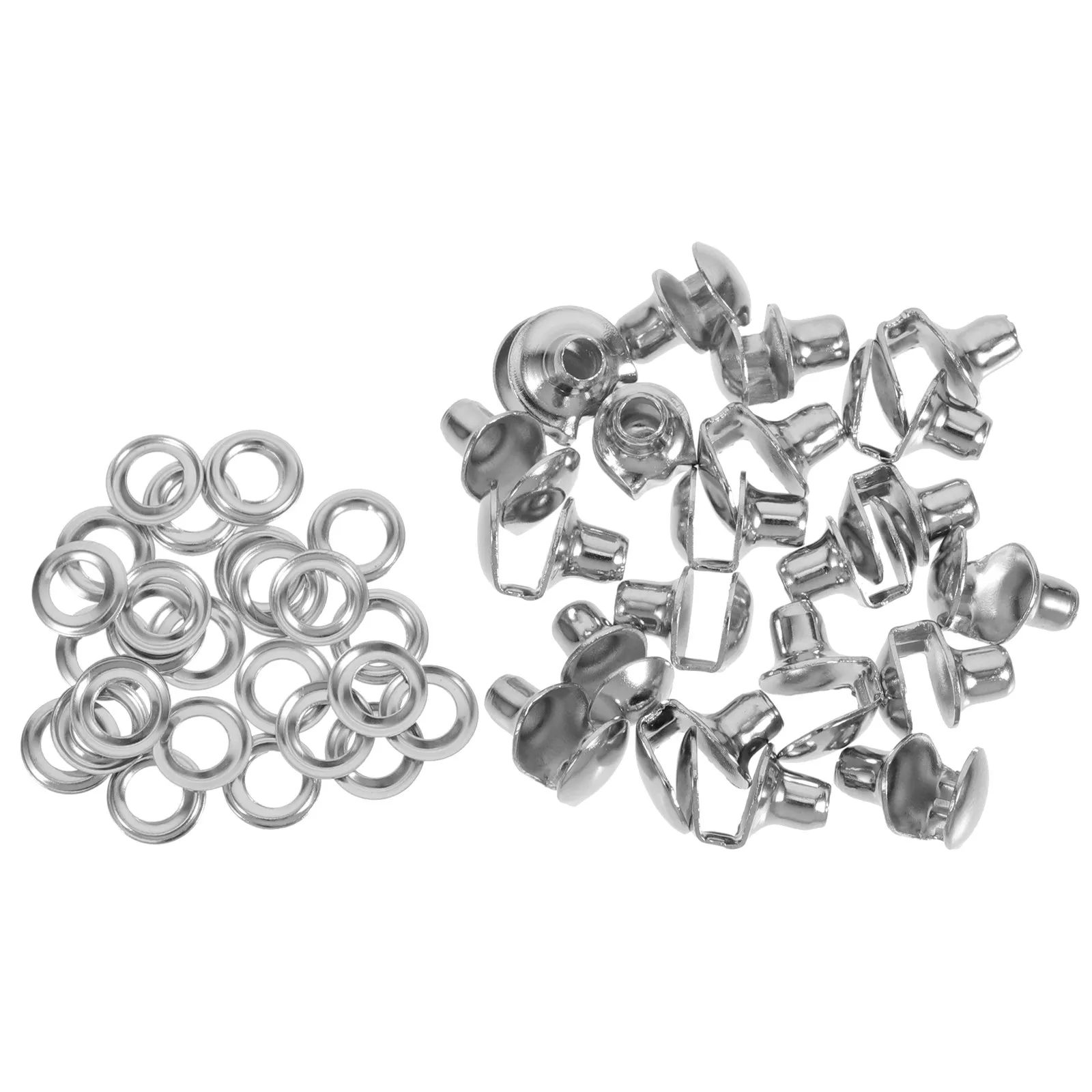 20 Pcs Shoe Fixing Hooks Buckle Shoestring Lace Boot Rivets Boots Diy Replacement