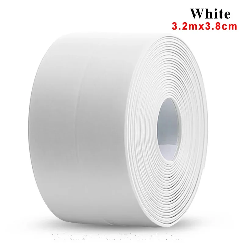 

Wide Stove Gap Sealing Strip - Self-Stick Waterproof Tape for Kitchen Countertops, Bath Sink Mold Proof Caulking Alternative