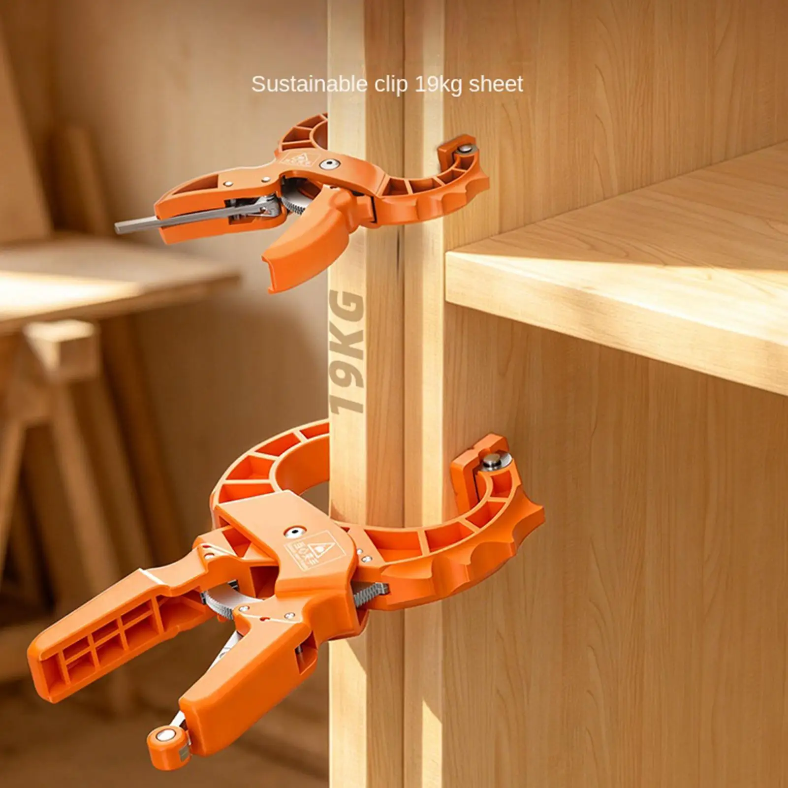 Woodworking Clamps Precise Adjustable Ergonomic Handle Tool Quick Grip Woodworking Clamp for Woodworkers Hobbyists Furniture