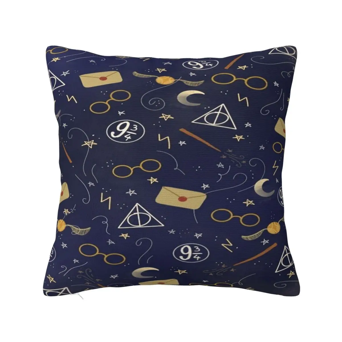 Harrys Potters Printed Pillowcases Cushion Cover Throw Pillow Cover Soft and Sweet Bed Decorations Square Multi-Size