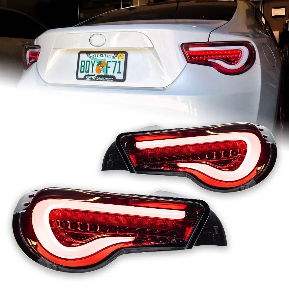 AKD Car Styling  for  Toyota GT86 LED Tail Light 2013-2019 Subaru BRZ FT86 Rear Fog Brake Turn Signal Auto Accessories