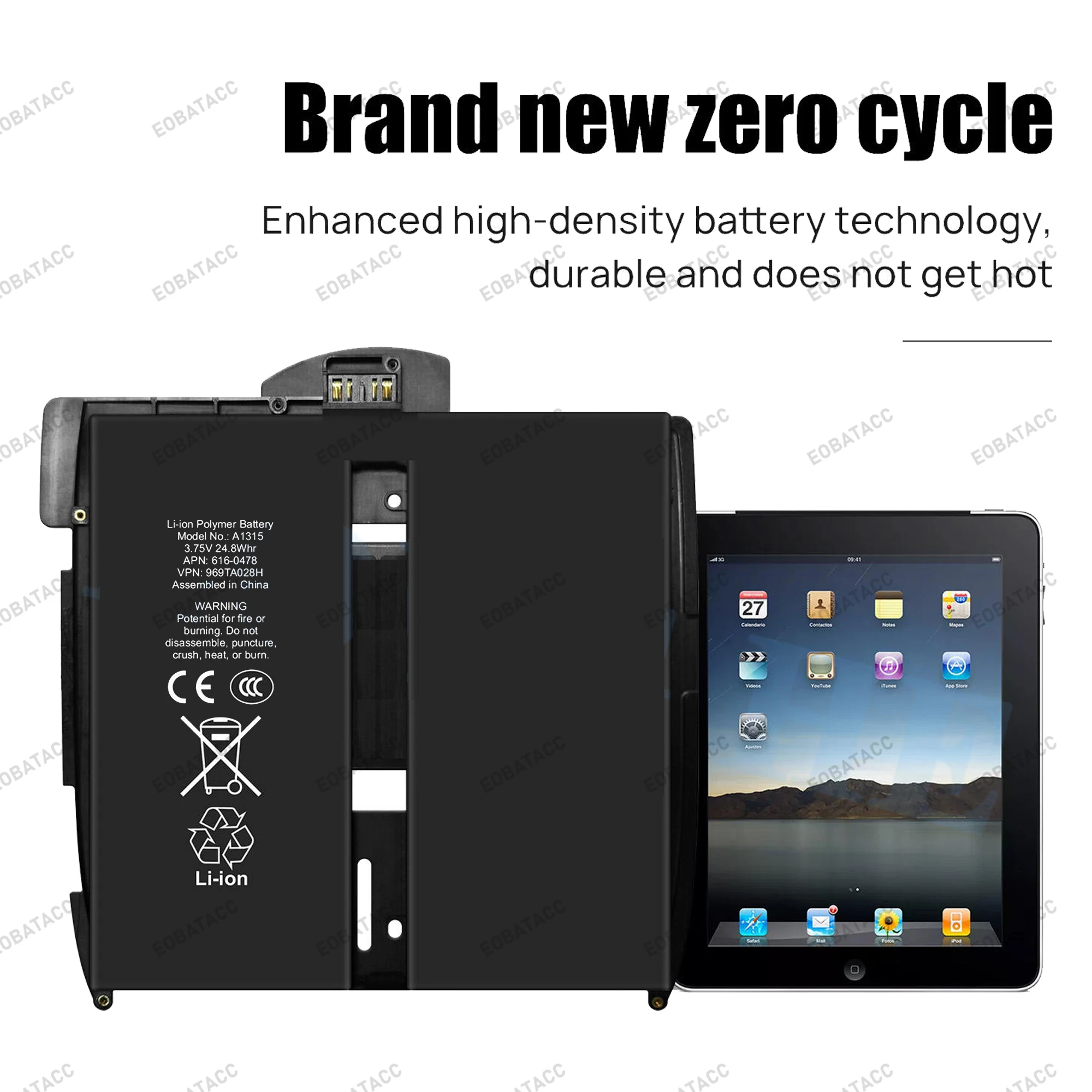 100% nueva batería de alta calidad A2134 8134mAh para IPAD Air 3/A2123/A2152/A2153/A2154 batería de tableta + herramientas gratuitas