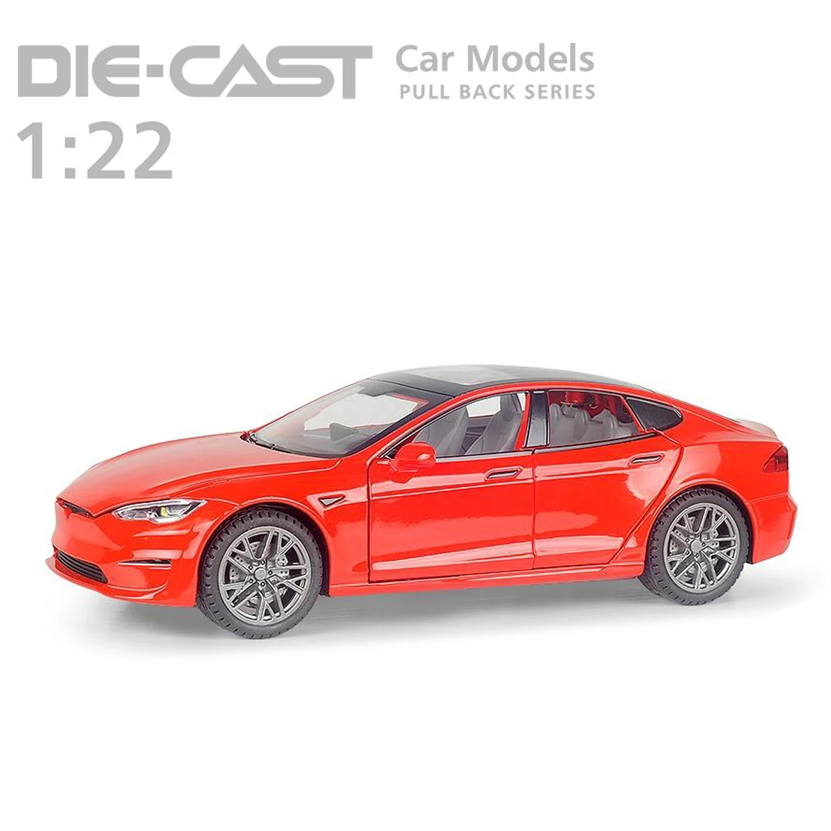 1:22 Mini Legering Model Auto Hoge Simulatie Speelgoed Autodeuren Geopend Collectible ornamenten Set Kid's Gift met Licht & Geluid Pull Back