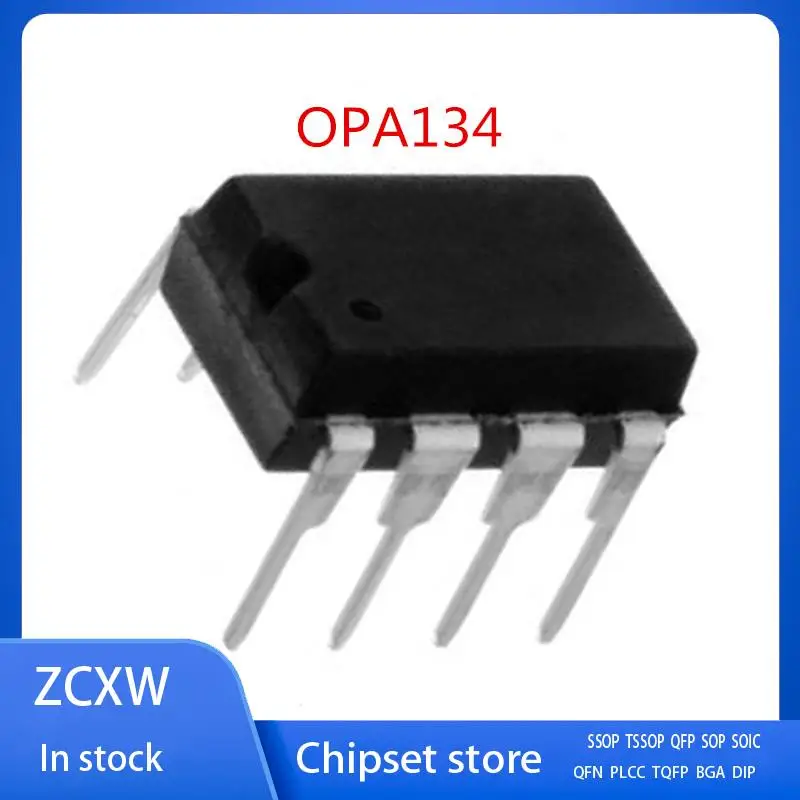 10PCS/LOT  NEW   OPA134  OPA134PA  DIP8