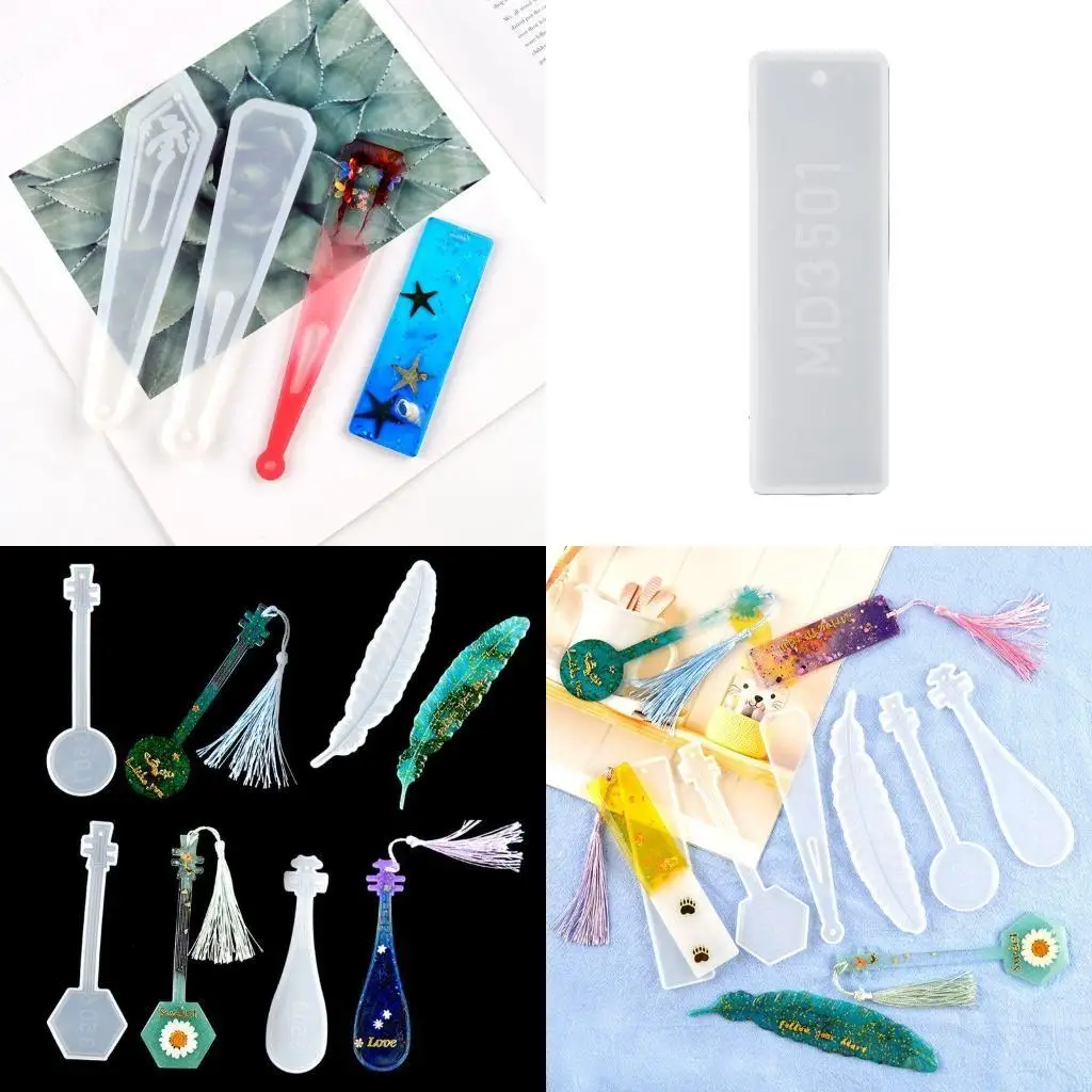 DIY Mould Pipa Rectangle Epoxy Resin Casting Mold for Craft Resin Casting Resin Mould Student Gift Tool